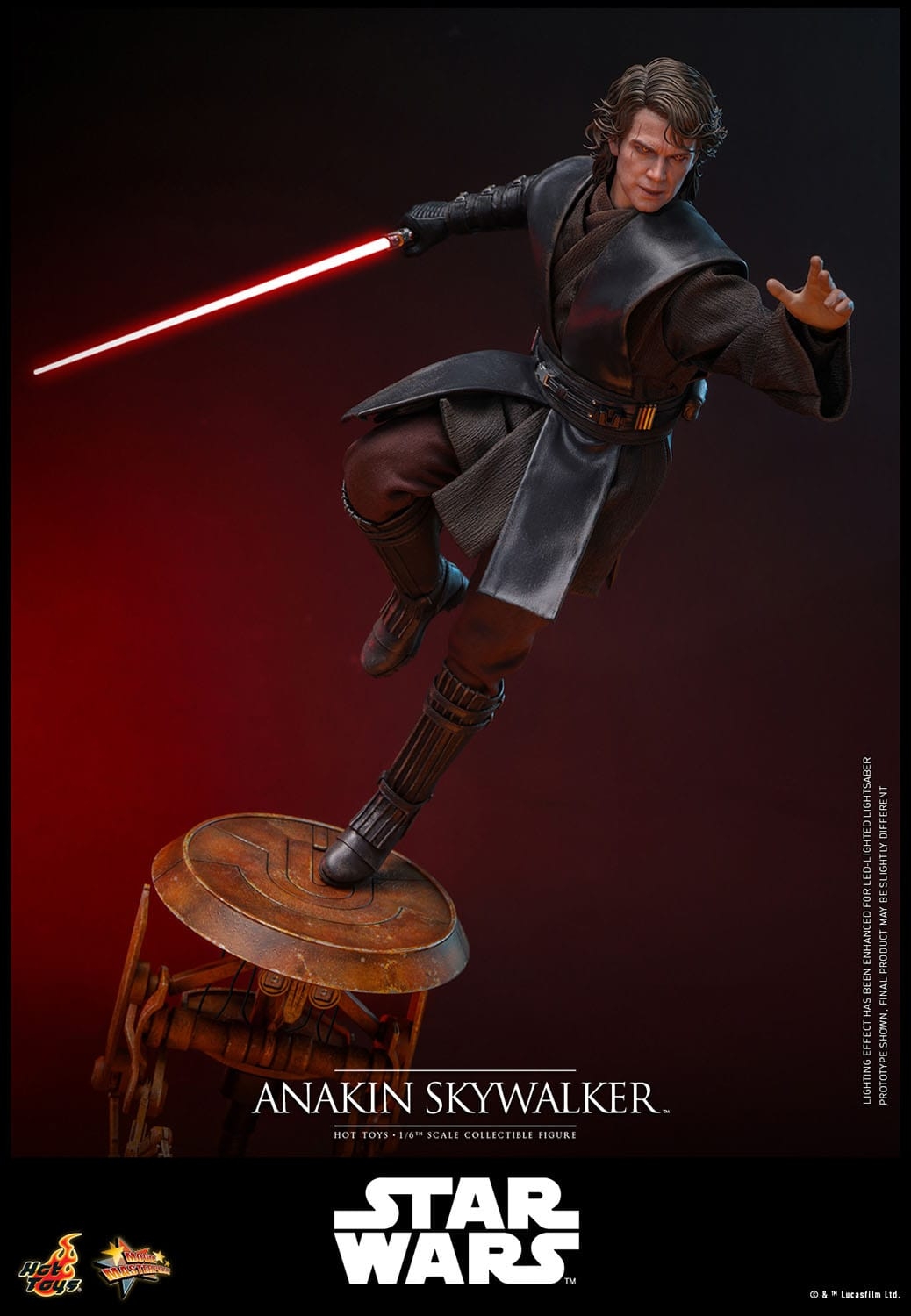 Anakin Skywalker by Hot Toys - Star Wars: Revenge Of The Sith 1/6 scale action figure - Reference MMS839