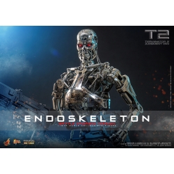 Endoskeleton (Battle Damaged Version) par Hot Toys - figurine 1/6 Terminator 2 de 31 cm - Reference MMS840D77