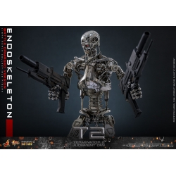 Endoskeleton (Battle Damaged Version) by Hot Toys - Terminator 2 1/6 scale action figure - Reference MMS840D77