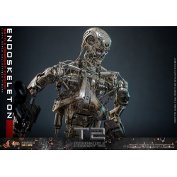 Endoskeleton (Battle Damaged Version) by Hot Toys - Terminator 2 1/6 scale action figure - Reference MMS840D77