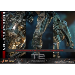 Endoskeleton (Battle Damaged Version) par Hot Toys - figurine 1/6 Terminator 2 de 31 cm - Reference MMS840D77