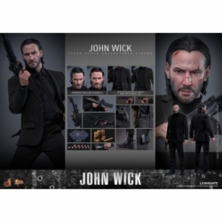 John Wick par Hot Toys - figurine 1/6 de 31 cm - Reference MMS832