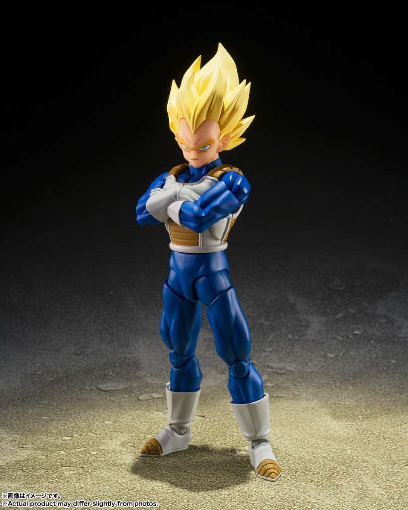 Super Saiyan Vegeta (Dangerous Pride) SH Figuarts par Bandai Tamashii Nations - figurine Dragon Ball Z de 13 cm