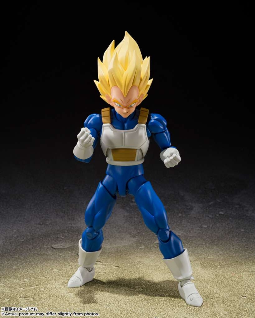 Super Saiyan Vegeta (Dangerous Pride) SH Figuarts par Bandai Tamashii Nations - figurine Dragon Ball Z de 13 cm