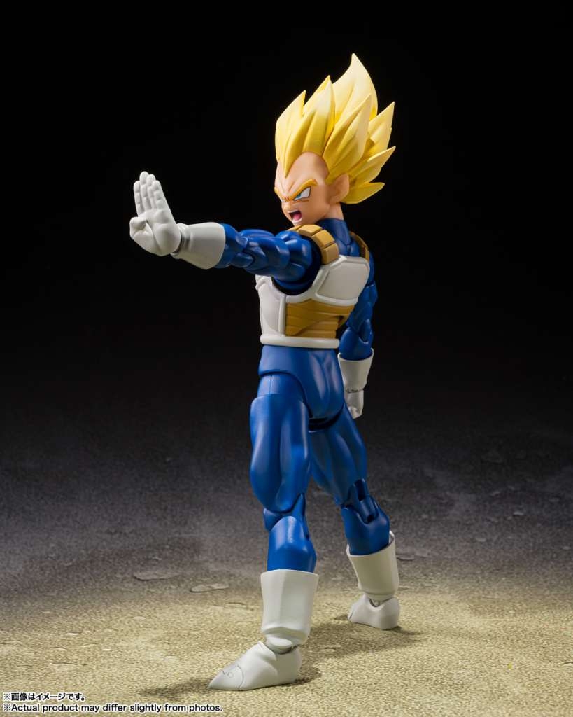 Super Saiyan Vegeta (Dangerous Pride) SH Figuarts par Bandai Tamashii Nations - figurine Dragon Ball Z de 13 cm