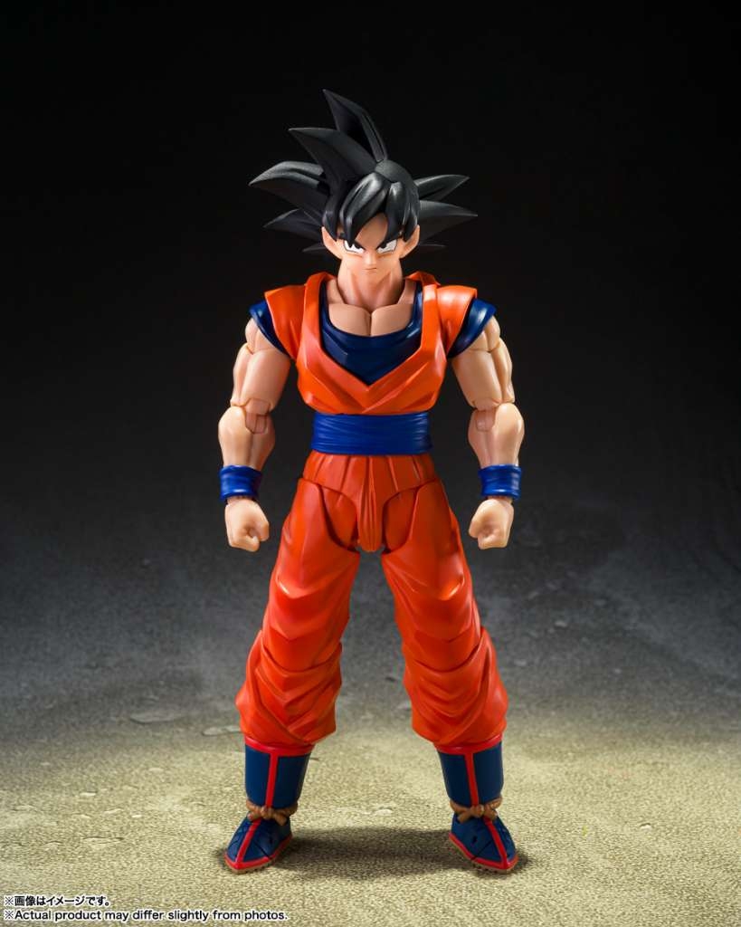 Son Goku (The Kind-Hearted Saiyan) SH Figuarts par Bandai Tamashii Nations - figurine Dragon Ball Z de 13 cm