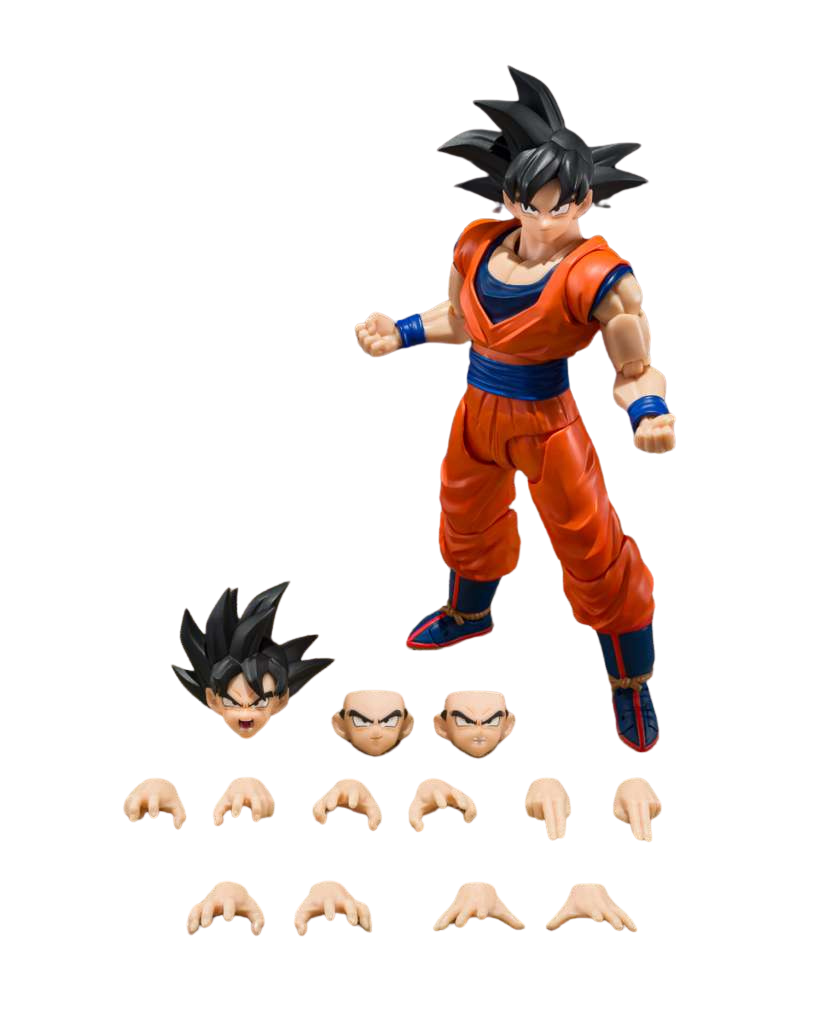Son Goku (The Kind-Hearted Saiyan) SH Figuarts par Bandai Tamashii Nations - figurine Dragon Ball Z de 13 cm