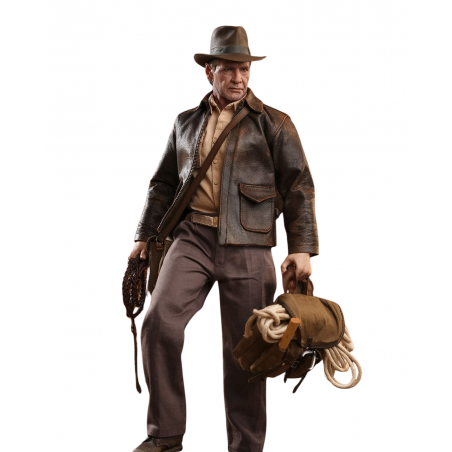 Indiana Jones (Harrisson Ford) figurine Movie Masterpiece Hot Toys MMS716 (Indiana Jones and the dial of destiny)