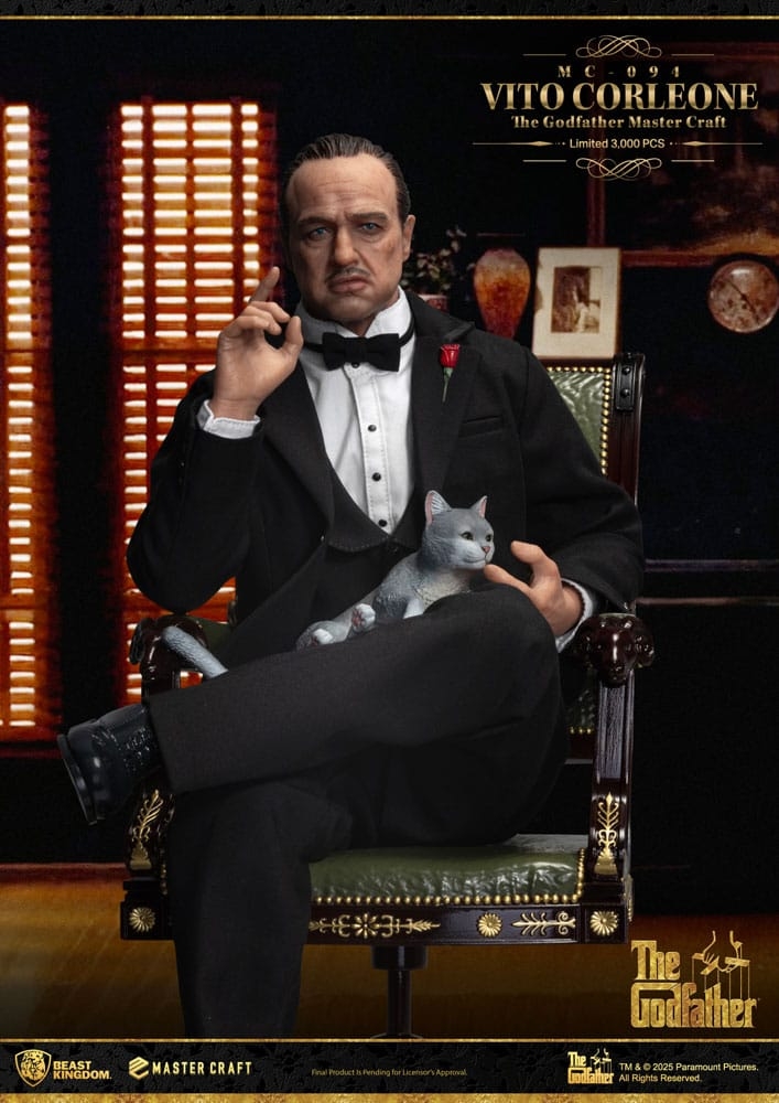 Vito Corleone Master Craft par Beast Kingdom - statue Le Parrain de 55 cm - Reference MC-094