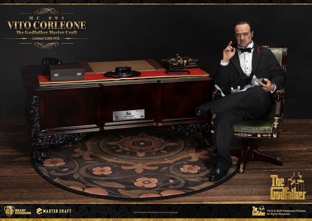 Vito Corleone Master Craft par Beast Kingdom - statue Le Parrain de 55 cm - Reference MC-094