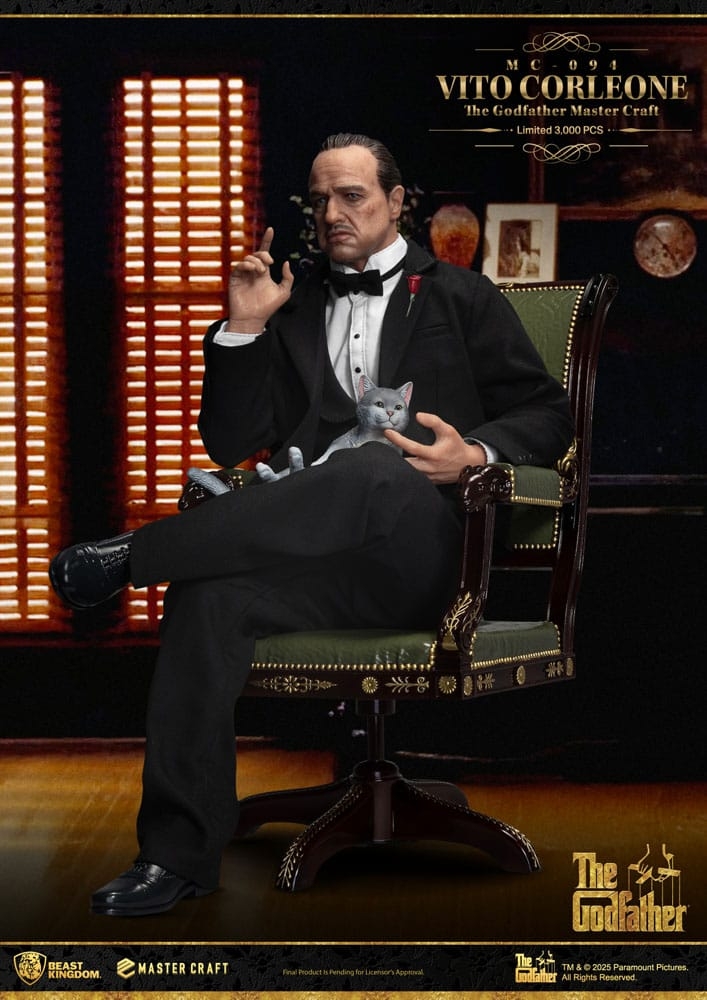 Vito Corleone Master Craft par Beast Kingdom - statue Le Parrain de 55 cm - Reference MC-094