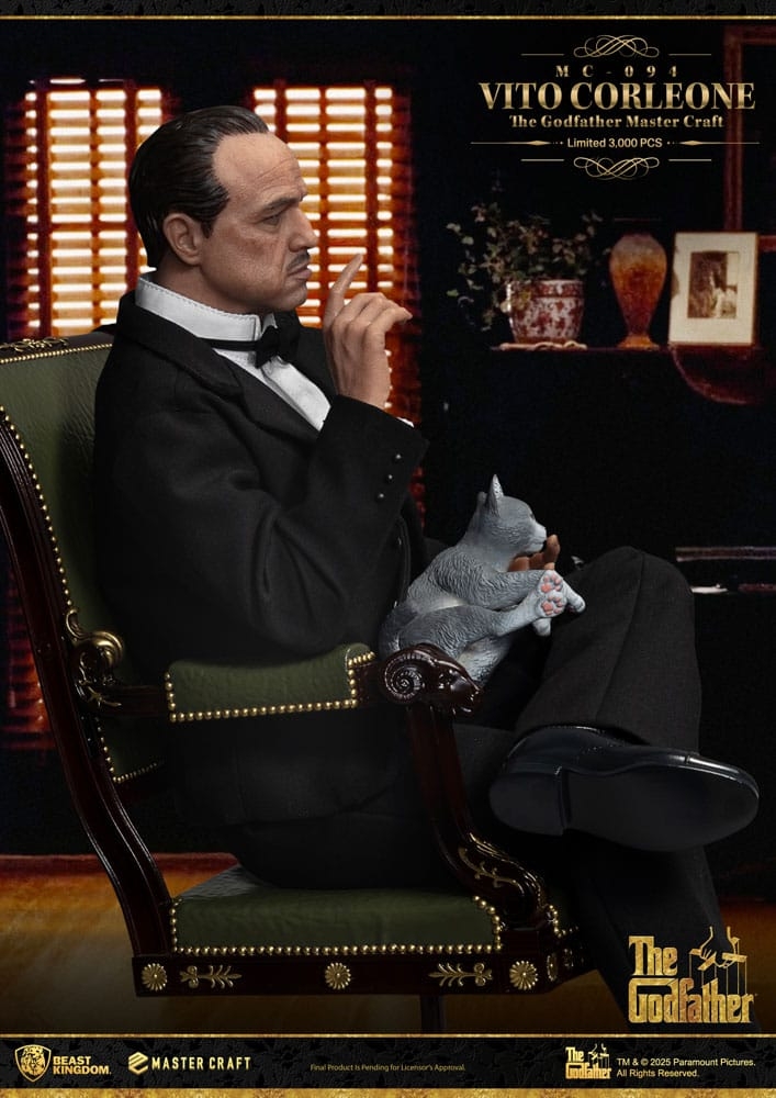 Vito Corleone Master Craft par Beast Kingdom - statue Le Parrain de 55 cm - Reference MC-094