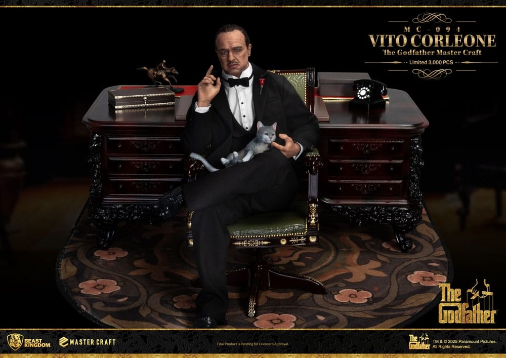 Vito Corleone Master Craft par Beast Kingdom - statue Le Parrain de 55 cm - Reference MC-094