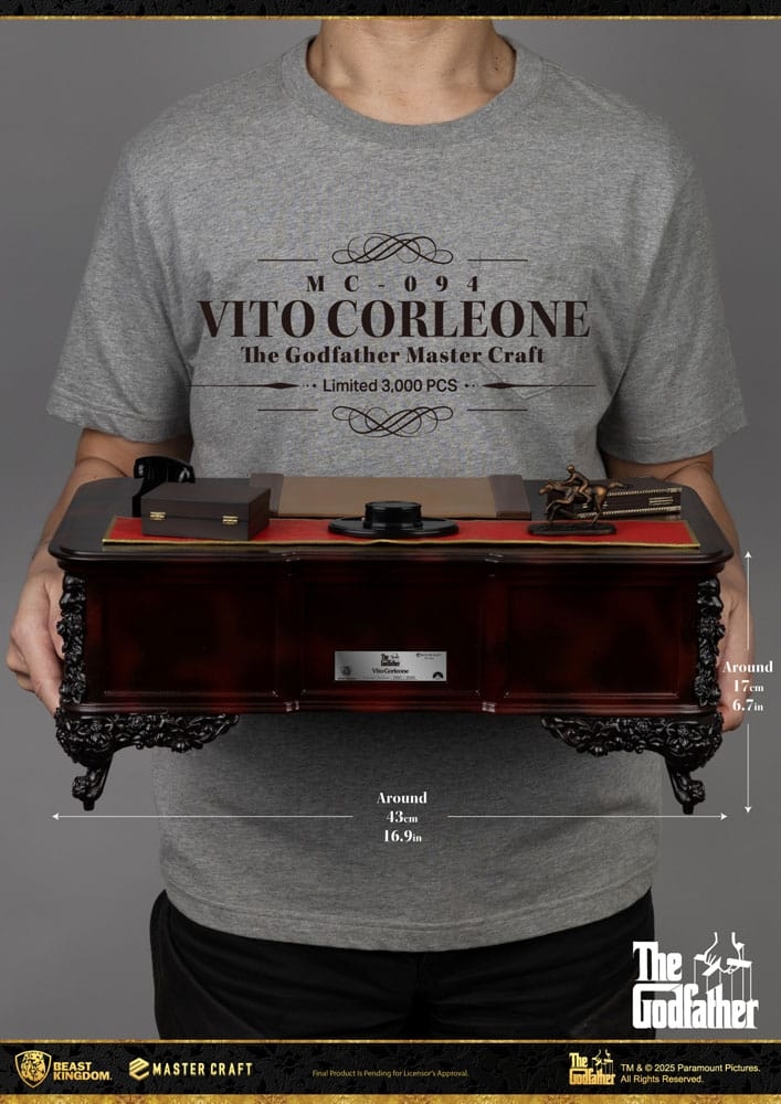 Vito Corleone Master Craft par Beast Kingdom - statue Le Parrain de 55 cm - Reference MC-094