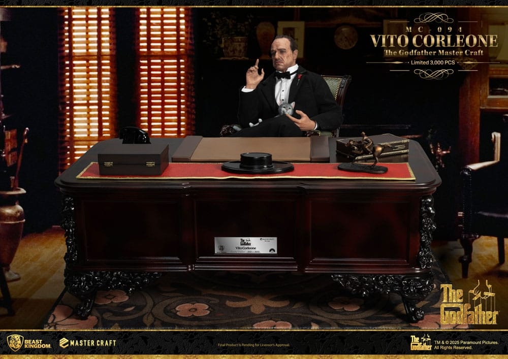 Vito Corleone Master Craft par Beast Kingdom - statue Le Parrain de 55 cm - Reference MC-094