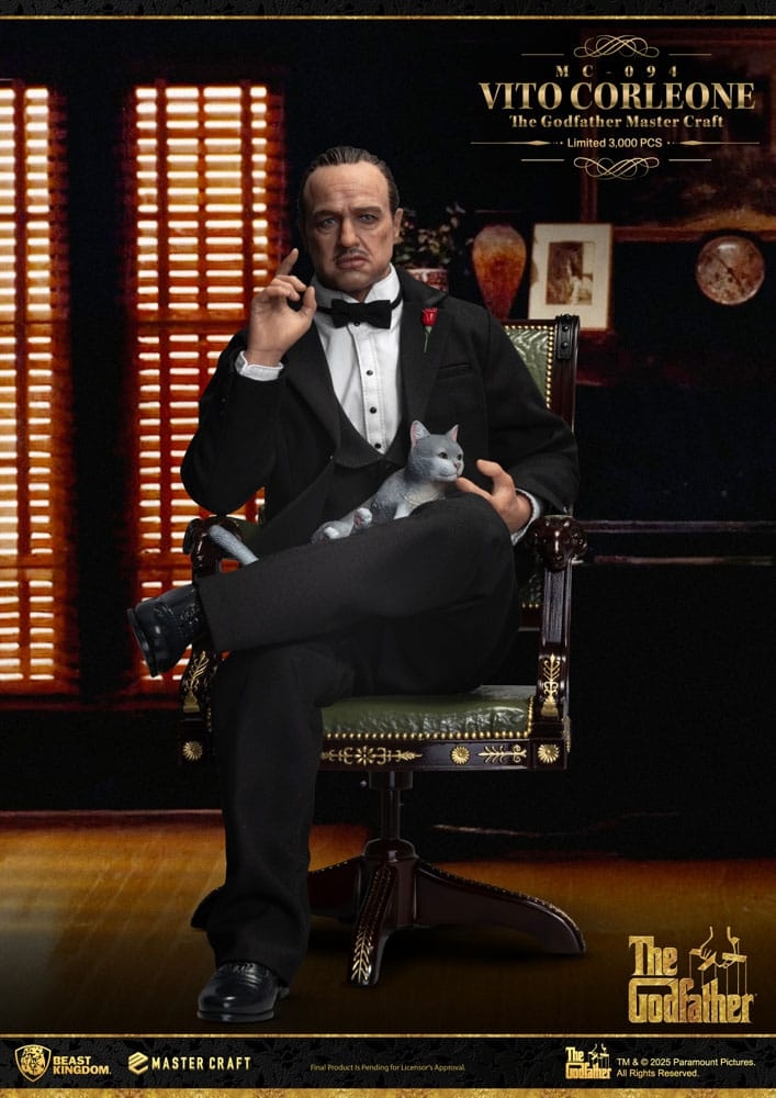 Vito Corleone Master Craft par Beast Kingdom - statue Le Parrain de 55 cm - Reference MC-094
