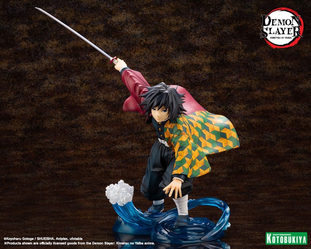 Giyu Tomioka ARTFXJ par Kotobukiya - figurine 1/8 Demon Slayer : Kimetsu No Yaiba de 21 cm