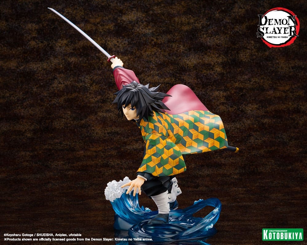 Giyu Tomioka ARTFXJ par Kotobukiya - figurine 1/8 Demon Slayer : Kimetsu No Yaiba de 21 cm