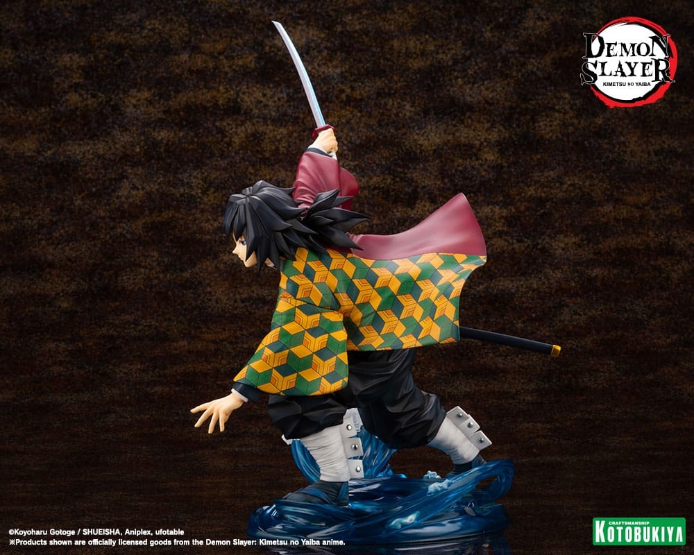 Giyu Tomioka ARTFXJ par Kotobukiya - figurine 1/8 Demon Slayer : Kimetsu No Yaiba de 21 cm