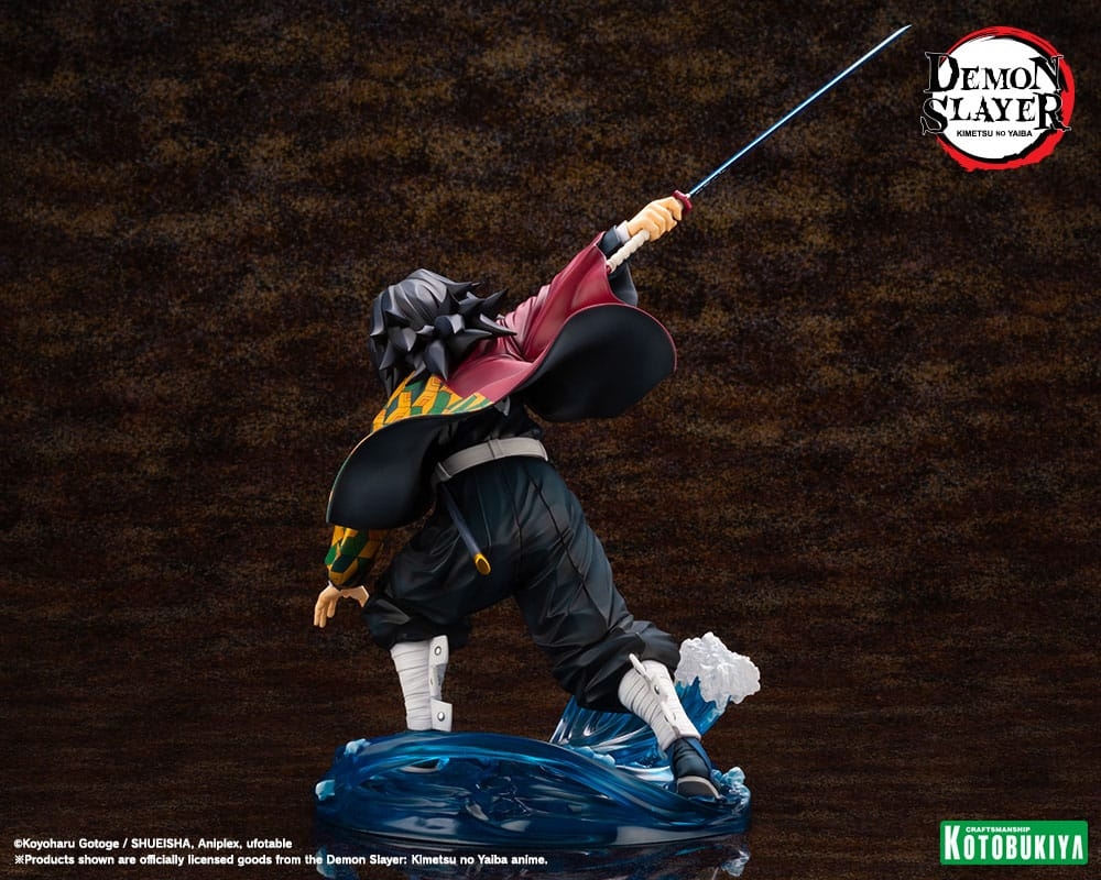 Giyu Tomioka ARTFXJ par Kotobukiya - figurine 1/8 Demon Slayer : Kimetsu No Yaiba de 21 cm