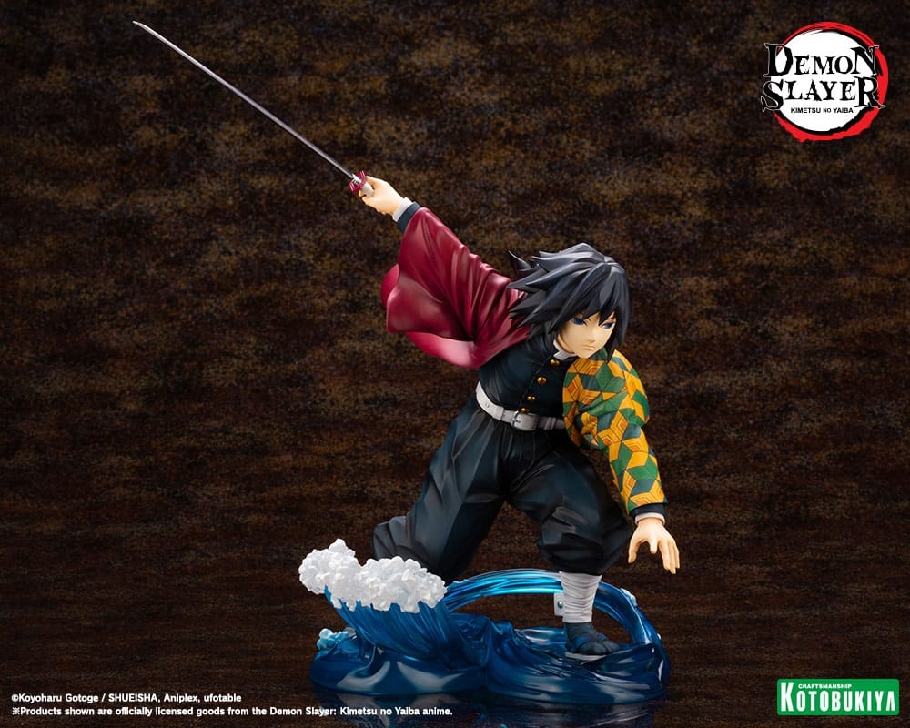 Giyu Tomioka ARTFXJ par Kotobukiya - figurine 1/8 Demon Slayer : Kimetsu No Yaiba de 21 cm