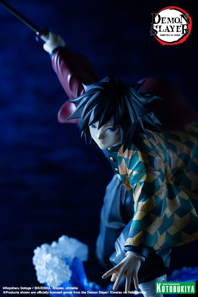 Giyu Tomioka ARTFXJ par Kotobukiya - figurine 1/8 Demon Slayer : Kimetsu No Yaiba de 21 cm