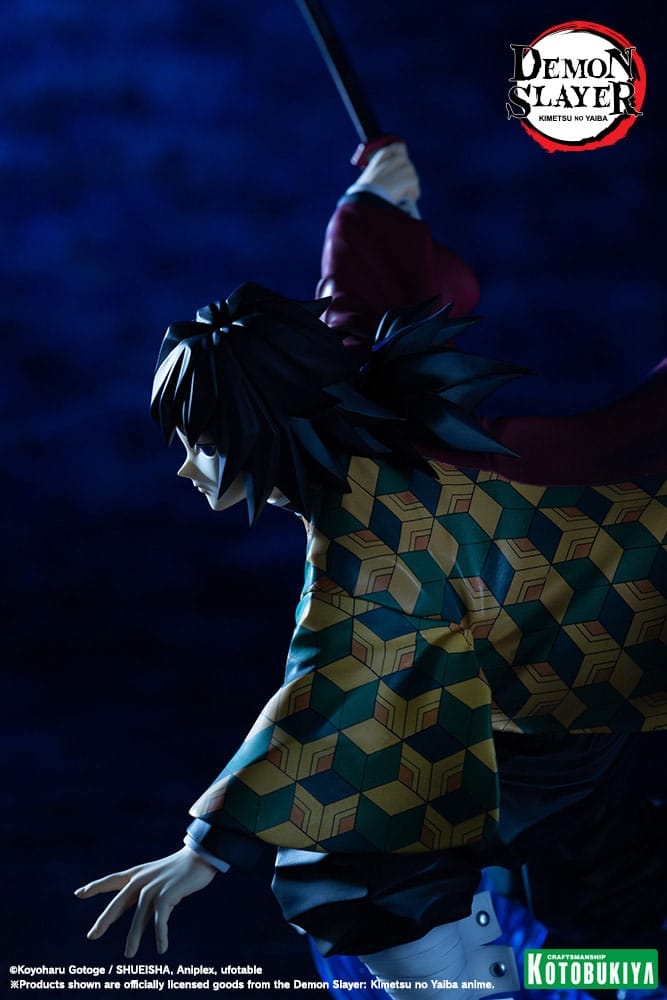 Giyu Tomioka ARTFXJ par Kotobukiya - figurine 1/8 Demon Slayer : Kimetsu No Yaiba de 21 cm
