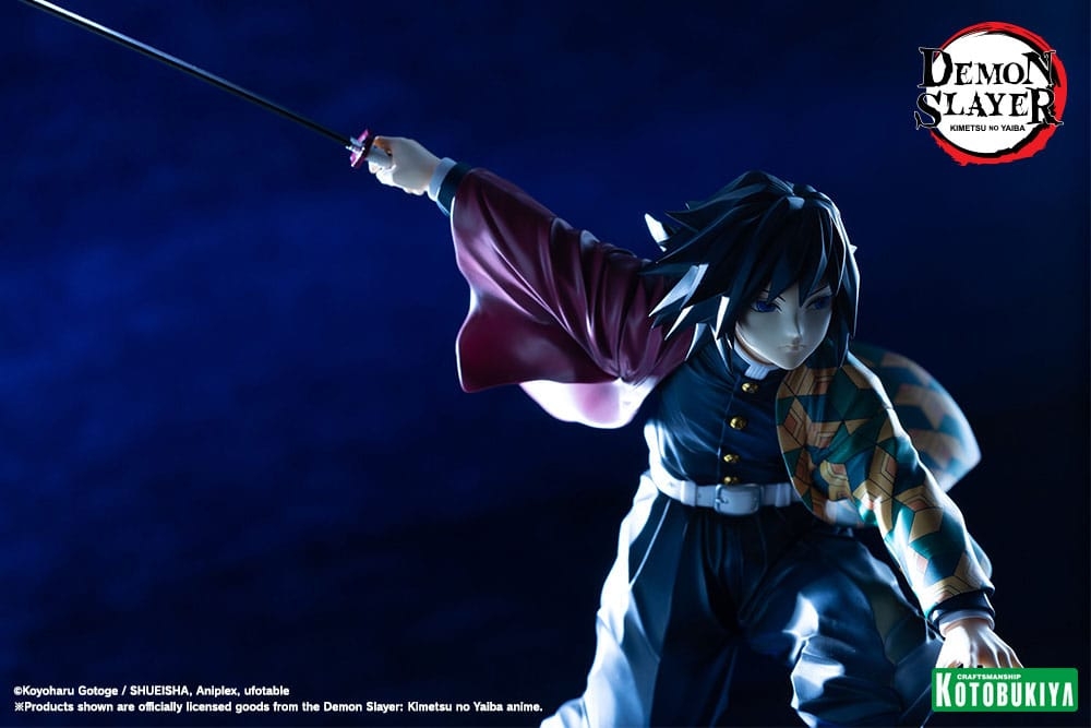 Giyu Tomioka ARTFXJ par Kotobukiya - figurine 1/8 Demon Slayer : Kimetsu No Yaiba de 21 cm