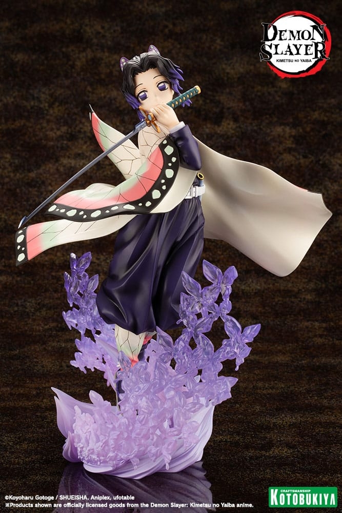 Shinobu Kocho ARTFXJ par Kotobukiya - figurine 1/8 Demon Slayer : Kimetsu No Yaiba de 25 cm