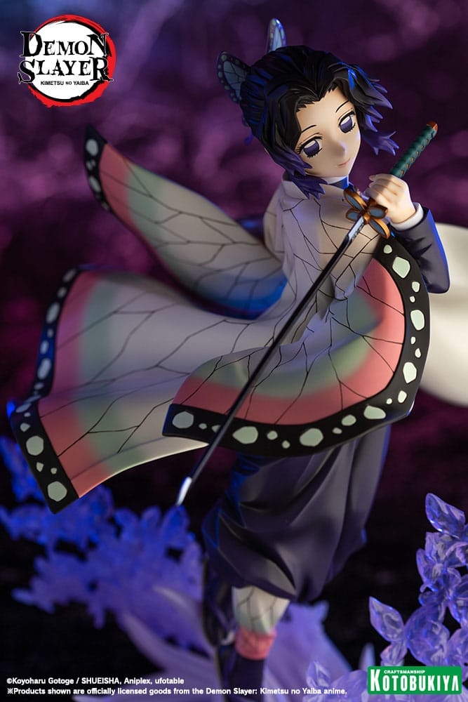 Shinobu Kocho ARTFXJ par Kotobukiya - figurine 1/8 Demon Slayer : Kimetsu No Yaiba de 25 cm