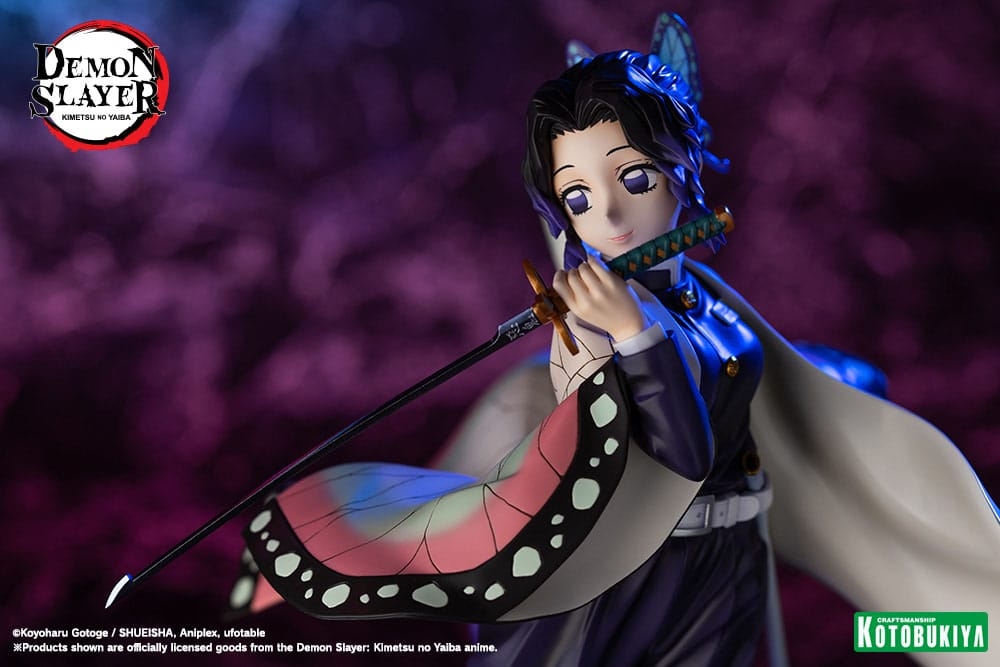 Shinobu Kocho ARTFXJ par Kotobukiya - figurine 1/8 Demon Slayer : Kimetsu No Yaiba de 25 cm