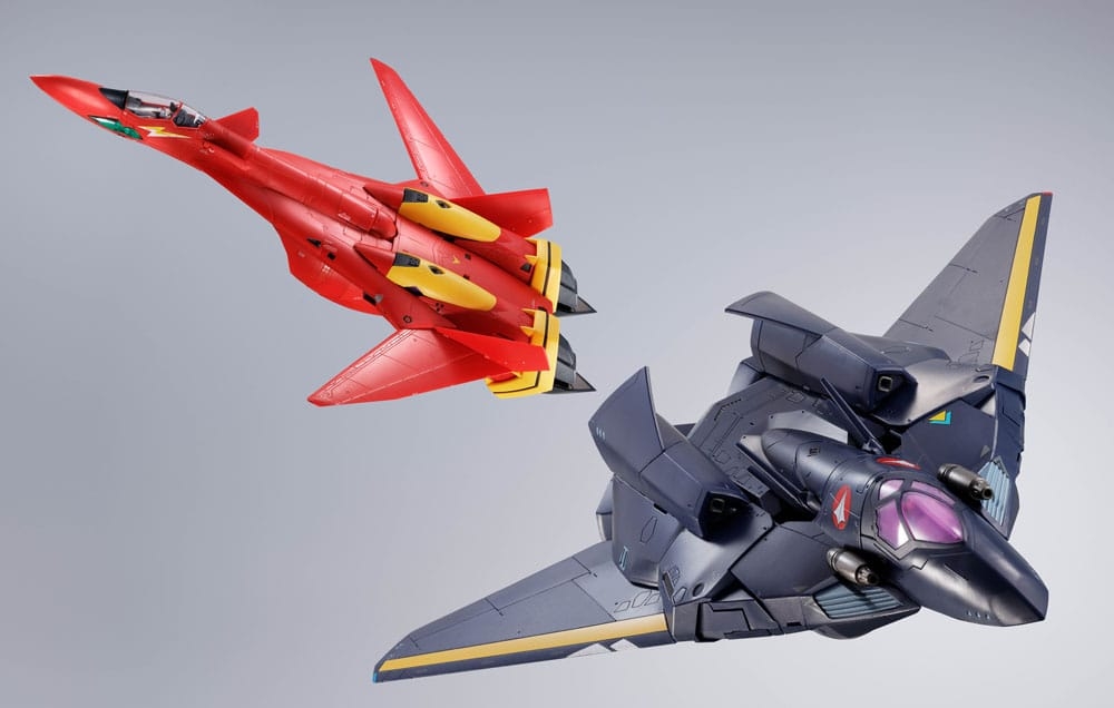 VF-17S Nightmare Stealthvalkyrie (Gamlin Kizaki use) DX Chogokin by Bandai - Macross 7 25 cm action figure