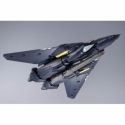 VF-17S Nightmare Stealthvalkyrie (Gamlin Kizaki use) DX Chogokin par Bandai - figurine Macross 7 de 25 cm