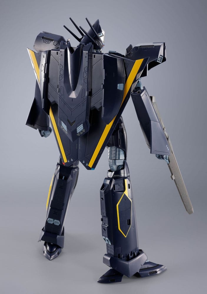 VF-17S Nightmare Stealthvalkyrie (Gamlin Kizaki use) DX Chogokin par Bandai - figurine Macross 7 de 25 cm