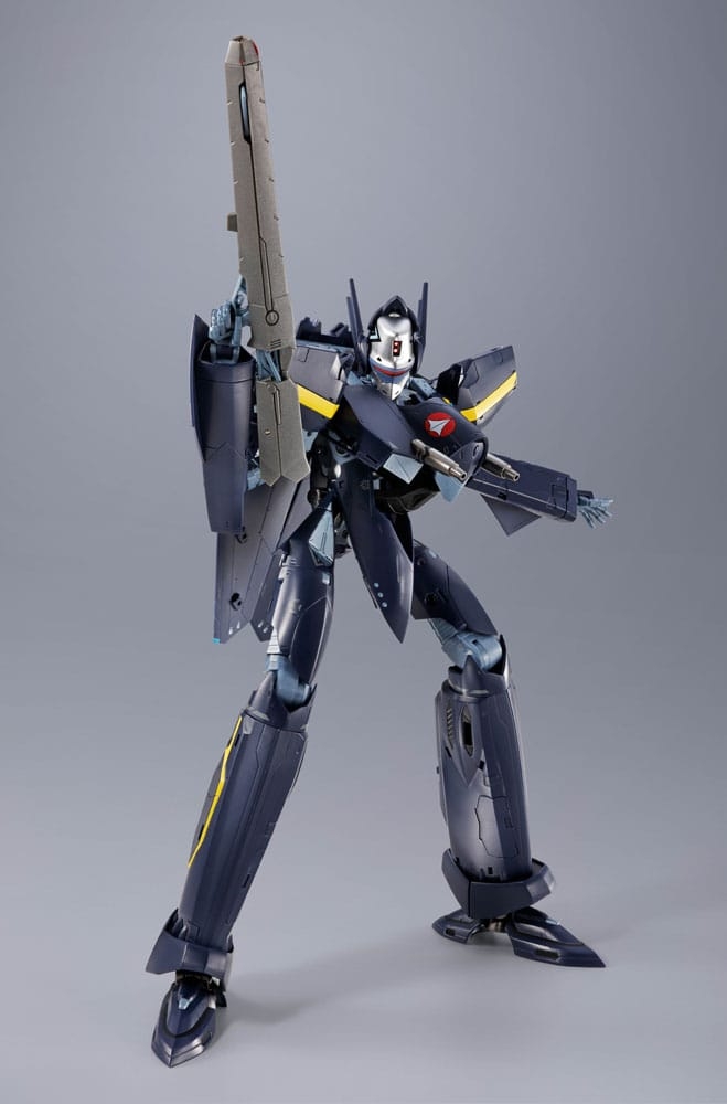 VF-17S Nightmare Stealthvalkyrie (Gamlin Kizaki use) DX Chogokin par Bandai - figurine Macross 7 de 25 cm