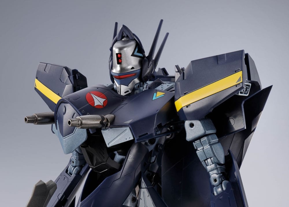 VF-17S Nightmare Stealthvalkyrie (Gamlin Kizaki use) DX Chogokin par Bandai - figurine Macross 7 de 25 cm