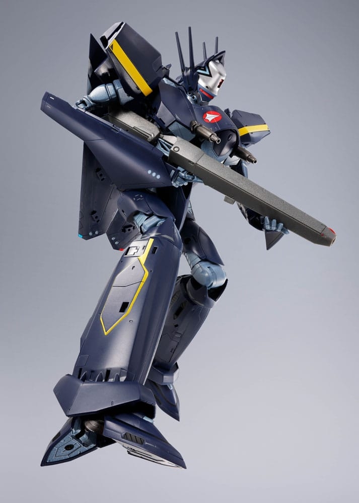 VF-17S Nightmare Stealthvalkyrie (Gamlin Kizaki use) DX Chogokin par Bandai - figurine Macross 7 de 25 cm