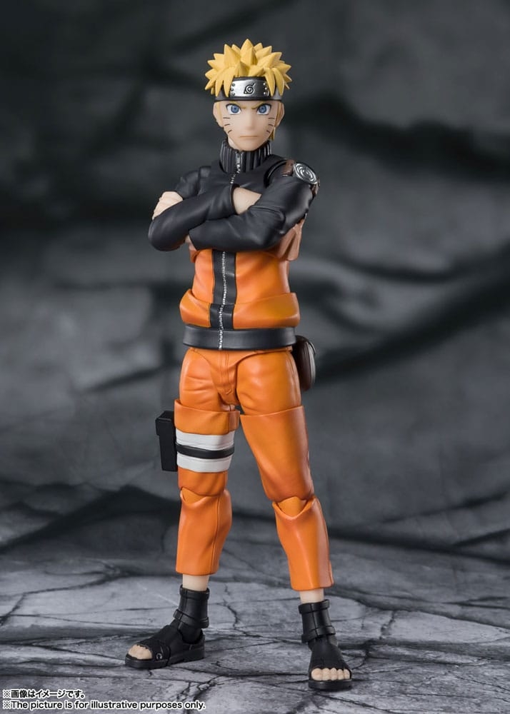 Naruto Uzumaki (The Jinchuriki Entrusted With Hope) SH Figuarts par Bandai Tamashii Nations - figurine Naruto de 15 cm