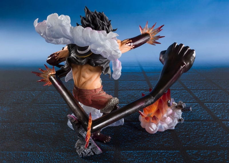 Monkey D Luffy (Gear 4 Snake Man King Cobra) Figuarts Zero Extra Battle par Bandai - figurine One Piece de 21 cm