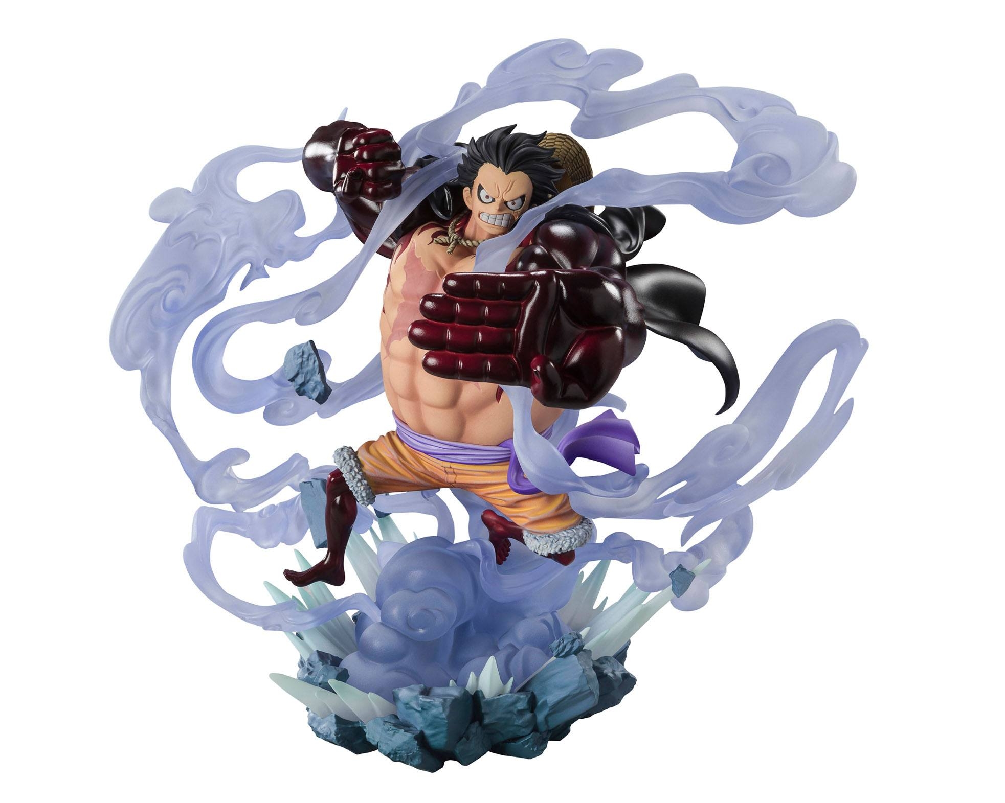 Monkey D Luffy (Battle Of Monsters On Onigashima) Figuarts Zero Extra Battle par Bandai - figurine One Piece de 21 cm
