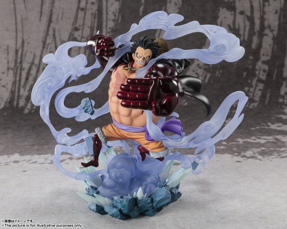 Monkey D Luffy (Battle Of Monsters On Onigashima) Figuarts Zero Extra Battle par Bandai - figurine One Piece de 21 cm