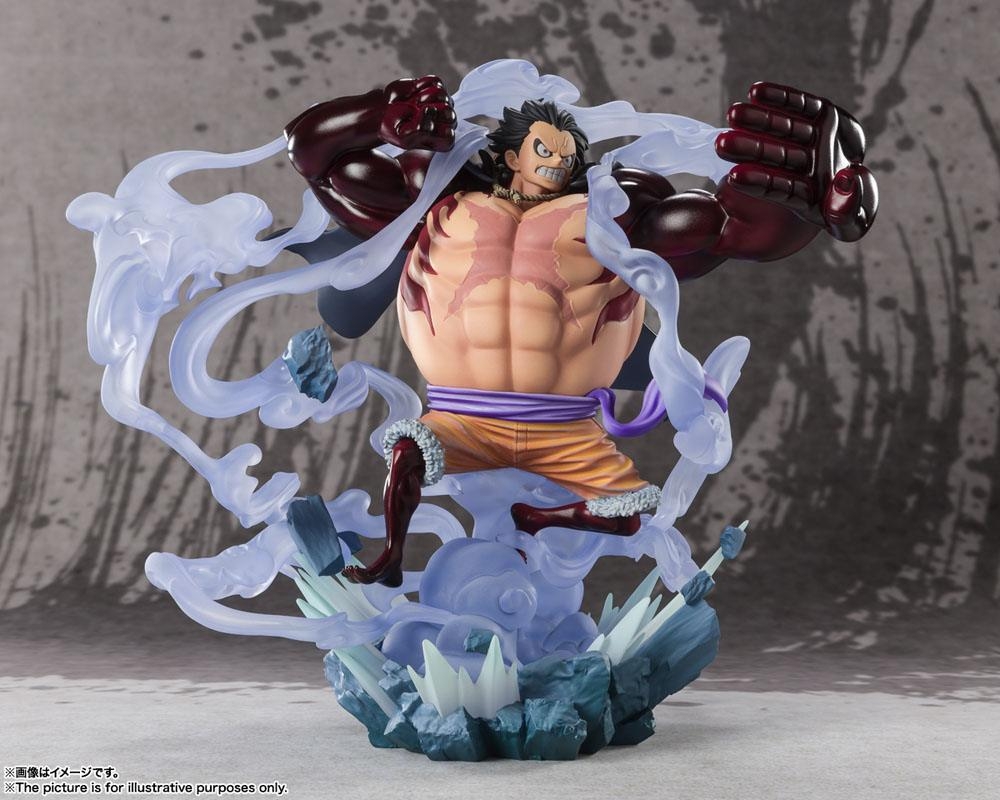 Monkey D Luffy (Battle Of Monsters On Onigashima) Figuarts Zero Extra Battle par Bandai - figurine One Piece de 21 cm