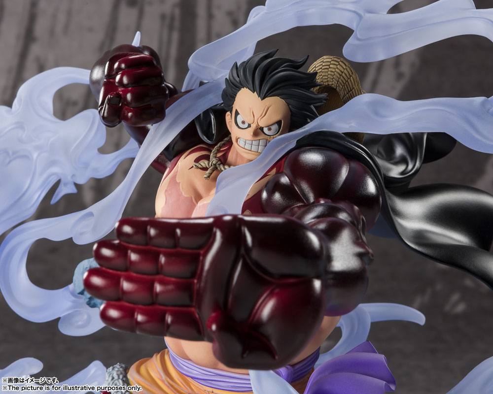 Monkey D Luffy (Battle Of Monsters On Onigashima) Figuarts Zero Extra Battle par Bandai - figurine One Piece de 21 cm