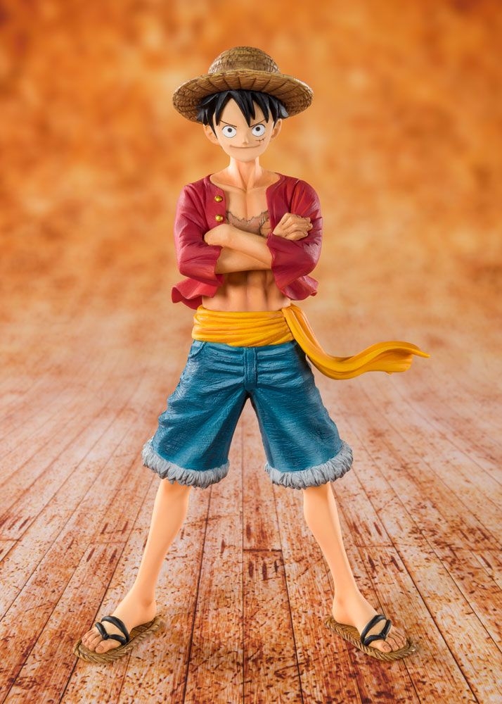Monkey D Luffy (Straw Hat) Figuarts Zero par Bandai Tamashii Nations - figurine One Piece de 14 cm