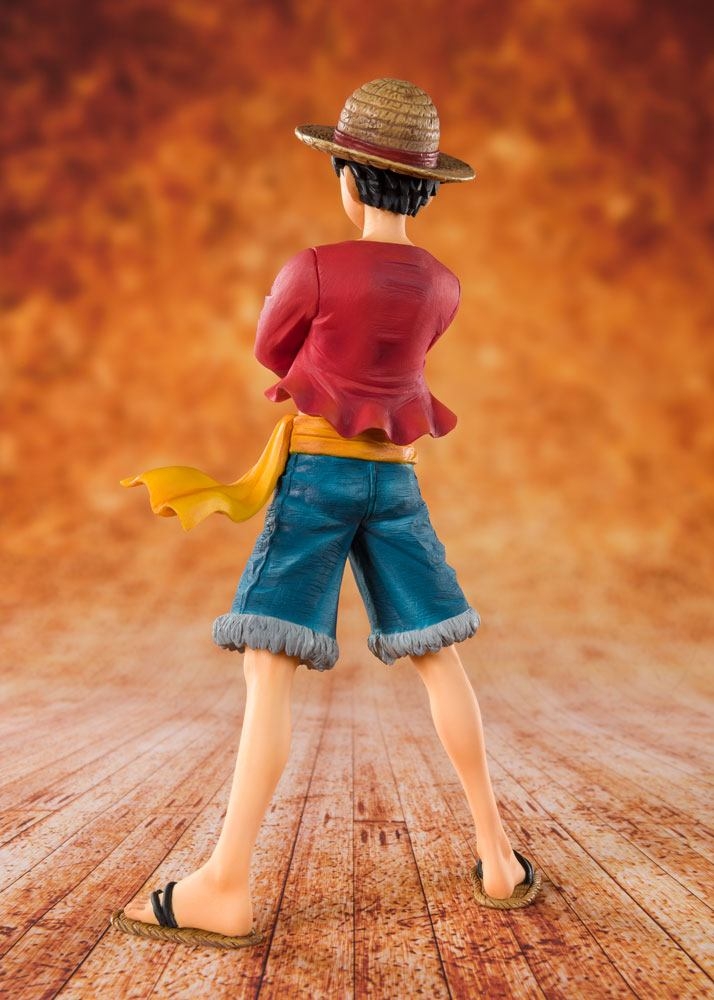 Monkey D Luffy (Straw Hat) Figuarts Zero par Bandai Tamashii Nations - figurine One Piece de 14 cm