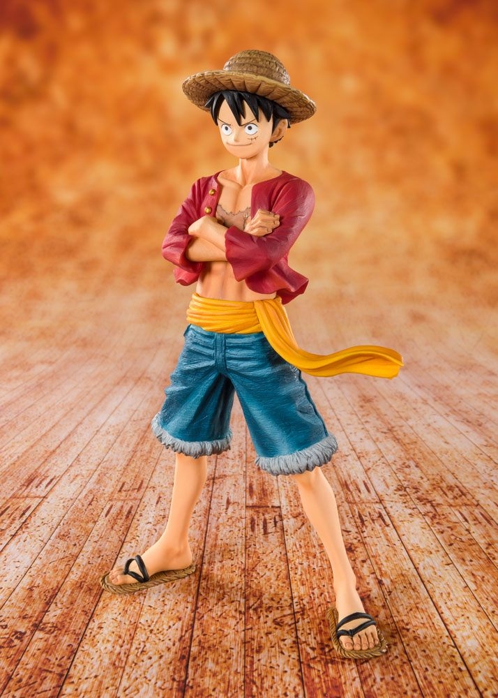 Monkey D Luffy (Straw Hat) Figuarts Zero par Bandai Tamashii Nations - figurine One Piece de 14 cm