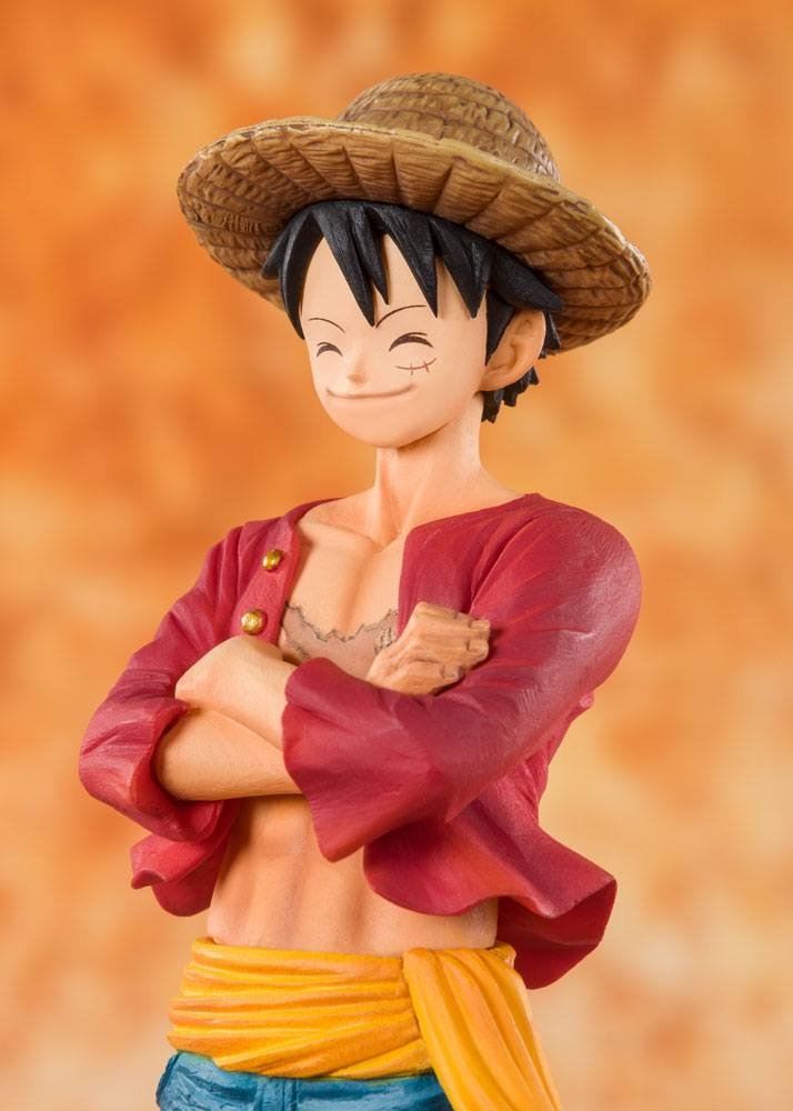 Monkey D Luffy (Straw Hat) Figuarts Zero by Bandai Tamashii Nations - One Piece 14 cm figure