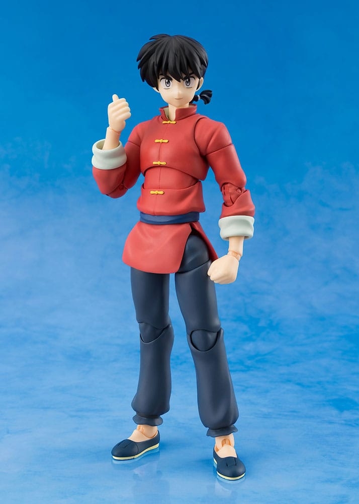 Ranma Saotome SH Figuarts par Bandai Tamashii Nations - figurine Ranma 1/2 de 14 cm