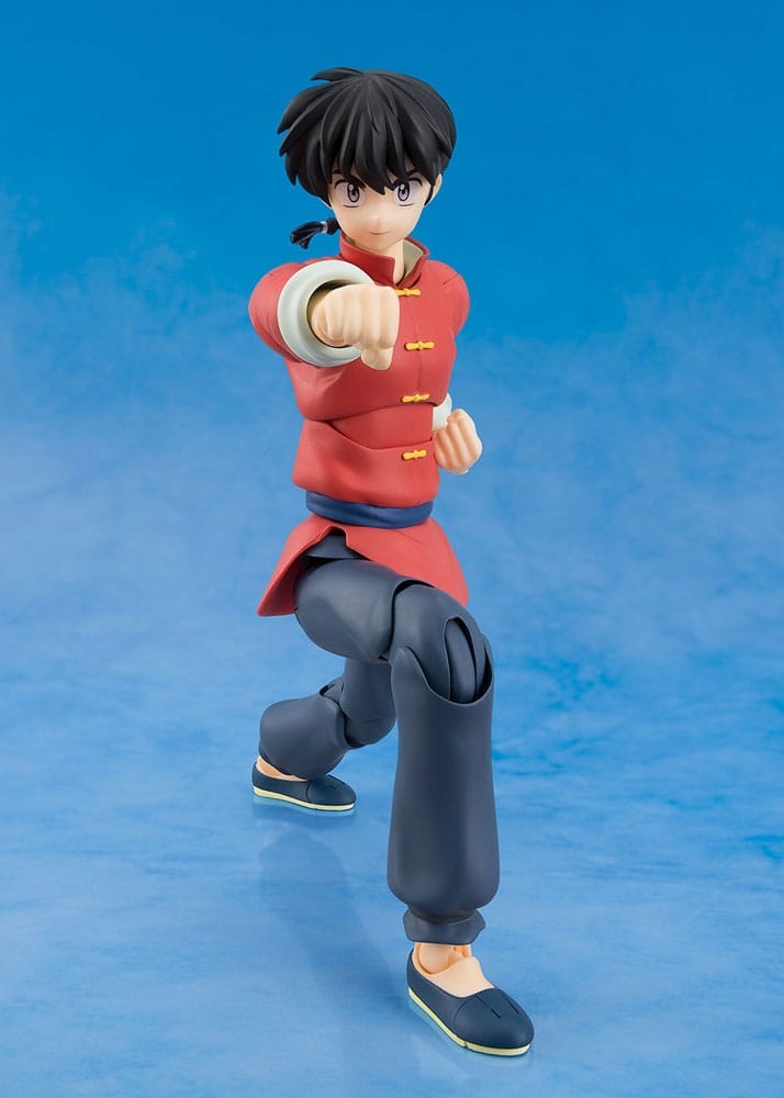 Ranma Saotome SH Figuarts par Bandai Tamashii Nations - figurine Ranma 1/2 de 14 cm