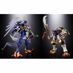 Ryuko-O and Koryu-O Soul of Chogokin by Bandai - Super Robot Wars OG 20 cm action figures - Reference GX-119